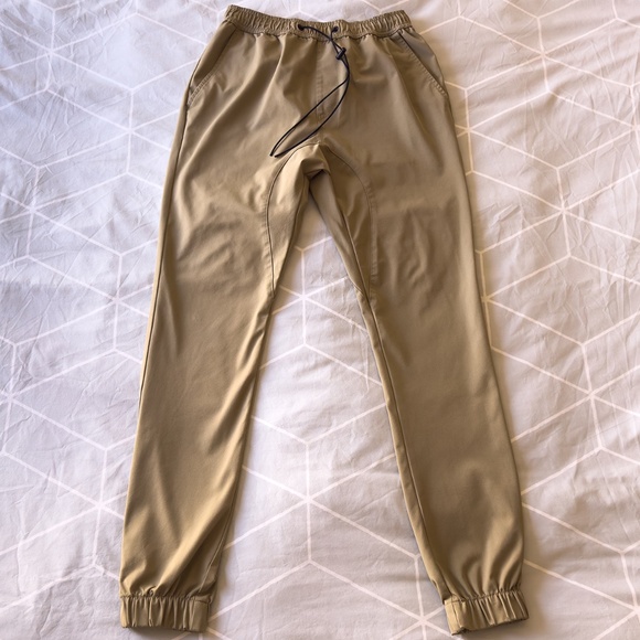 Zanerobe Sureshot Tech Jogger Pants - Khaki - Men's Size 32 - Picture 1 of 5